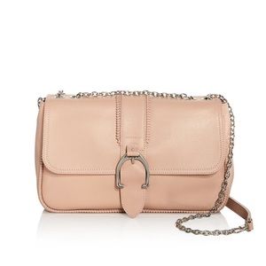 SOLD NWOT LONGCHAMP Medium Leather Shoulder/crossbody Bag In Powder pink